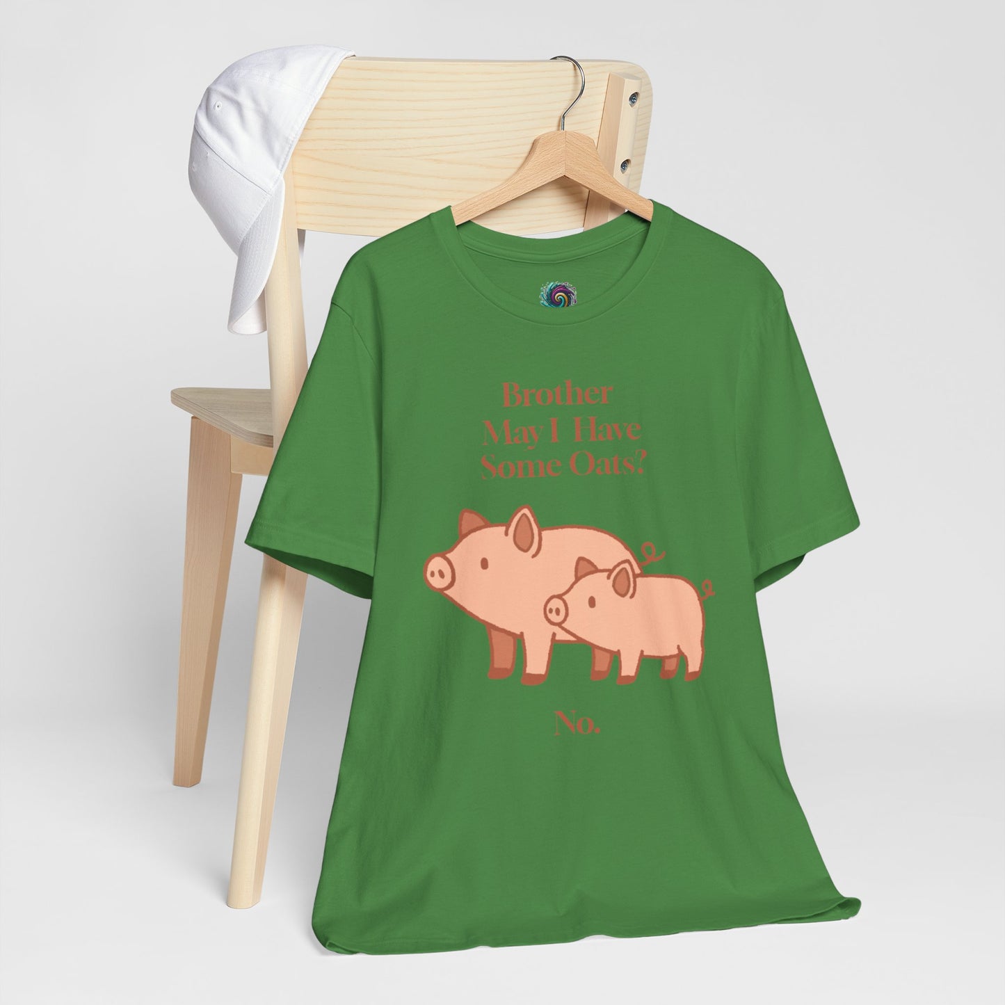 Brother May I Have Some Oats T-Shirt – Funny Viral Pig Meme Tee