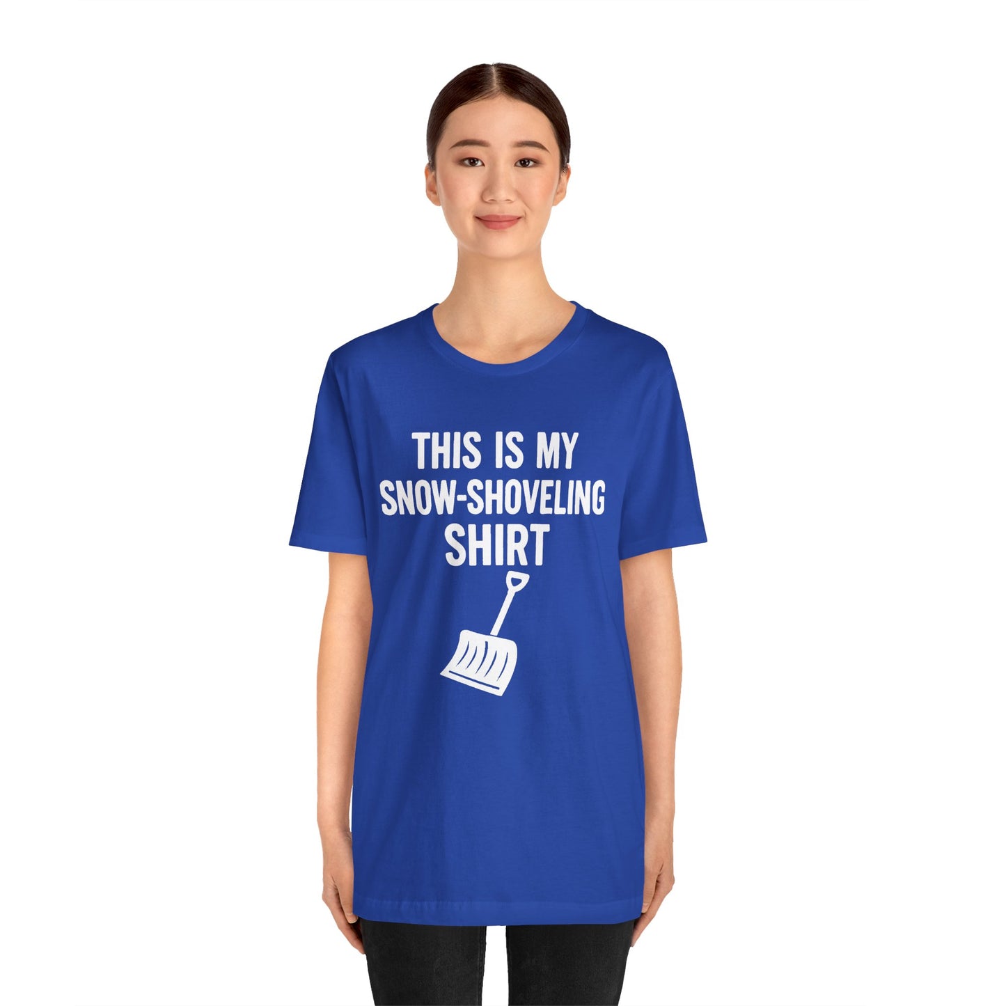 This Is My Snow-Shoveling Shirt – Funny Winter Chore Tee