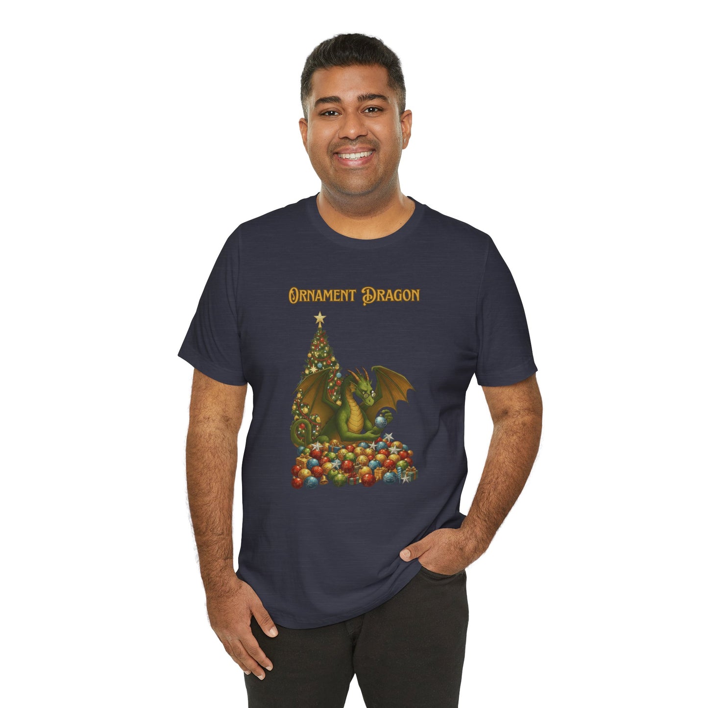 Ornament Dragon T-Shirt – Christmas Dragon Tee for Ornament Lovers