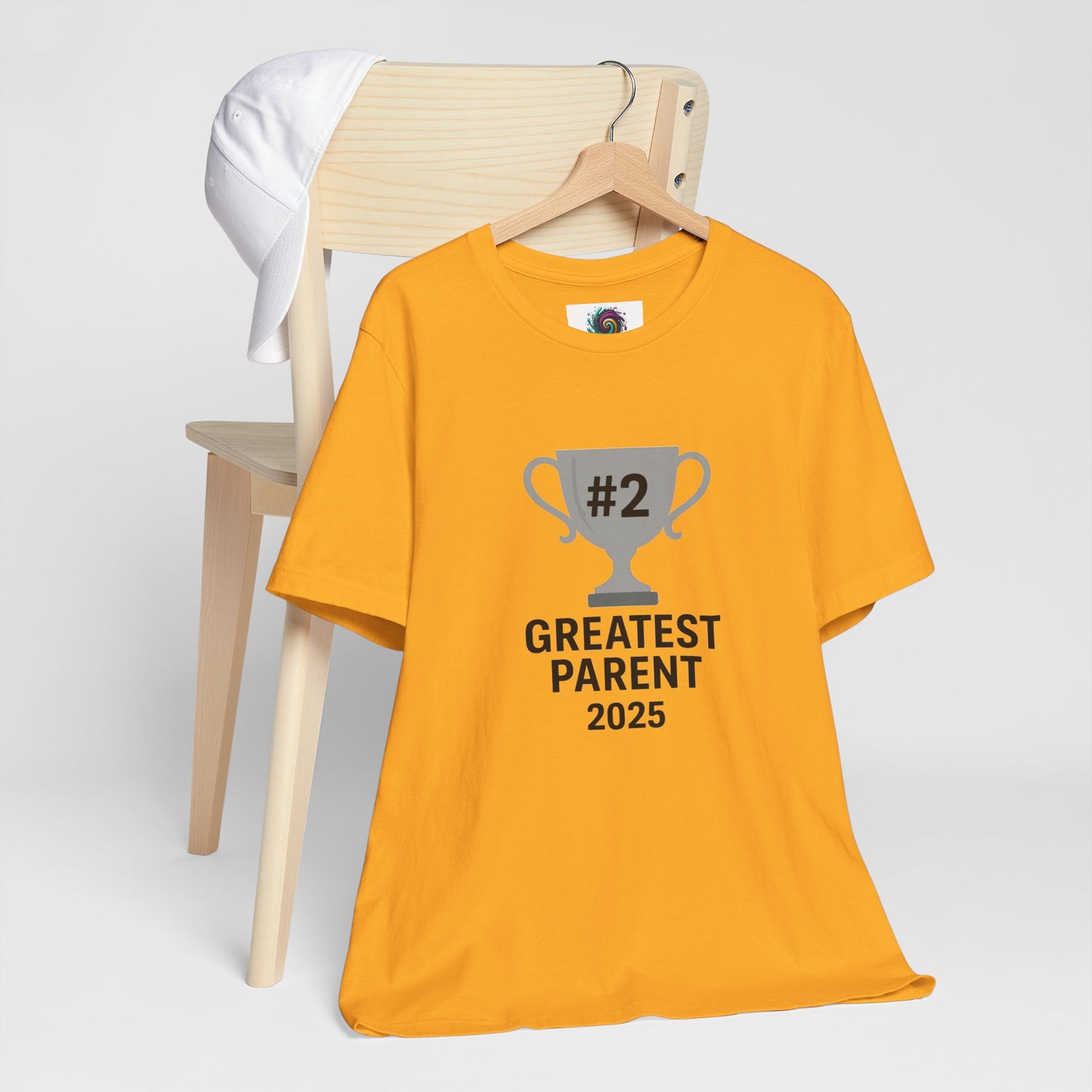 #2 Greatest Parent 2025 T-Shirt – Funny Family Trophy Tee