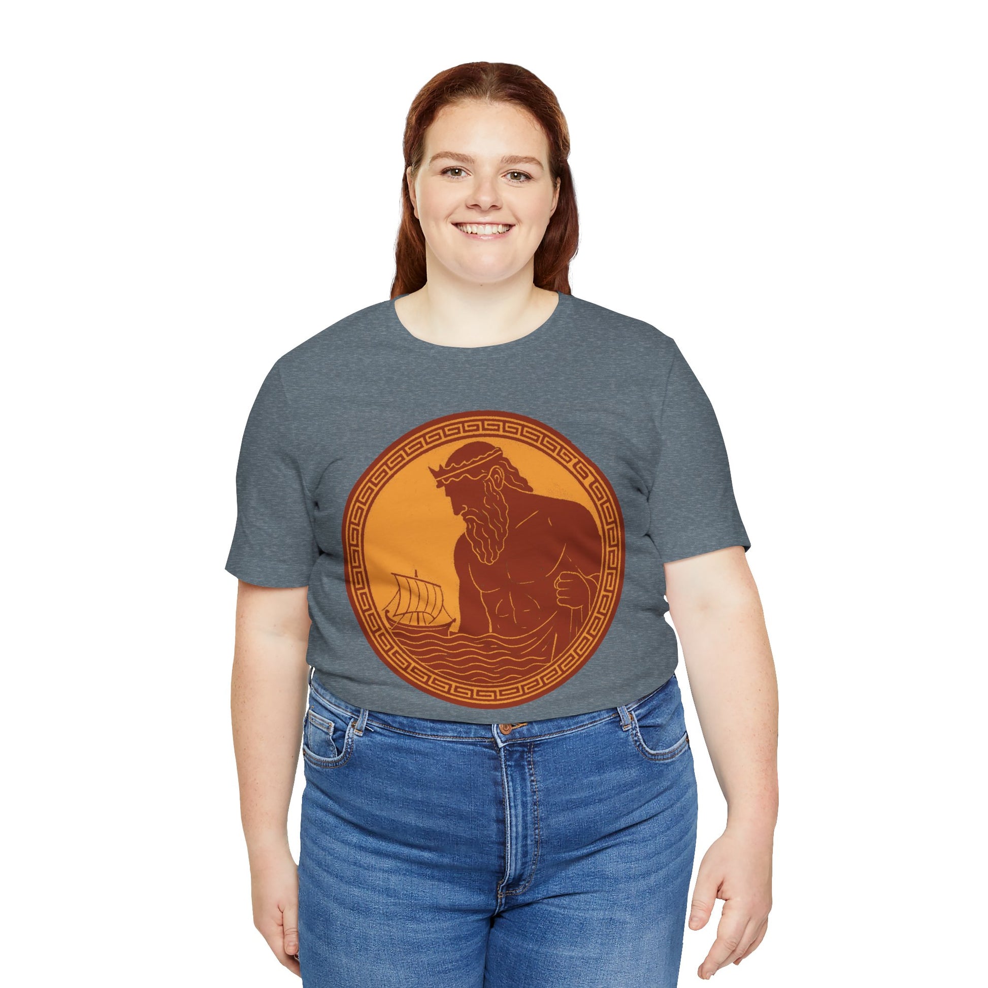 Poseidon Epic T-Shirt – Greek Mythology Ocean God Tee - WhimSpin - https://whimspin.com