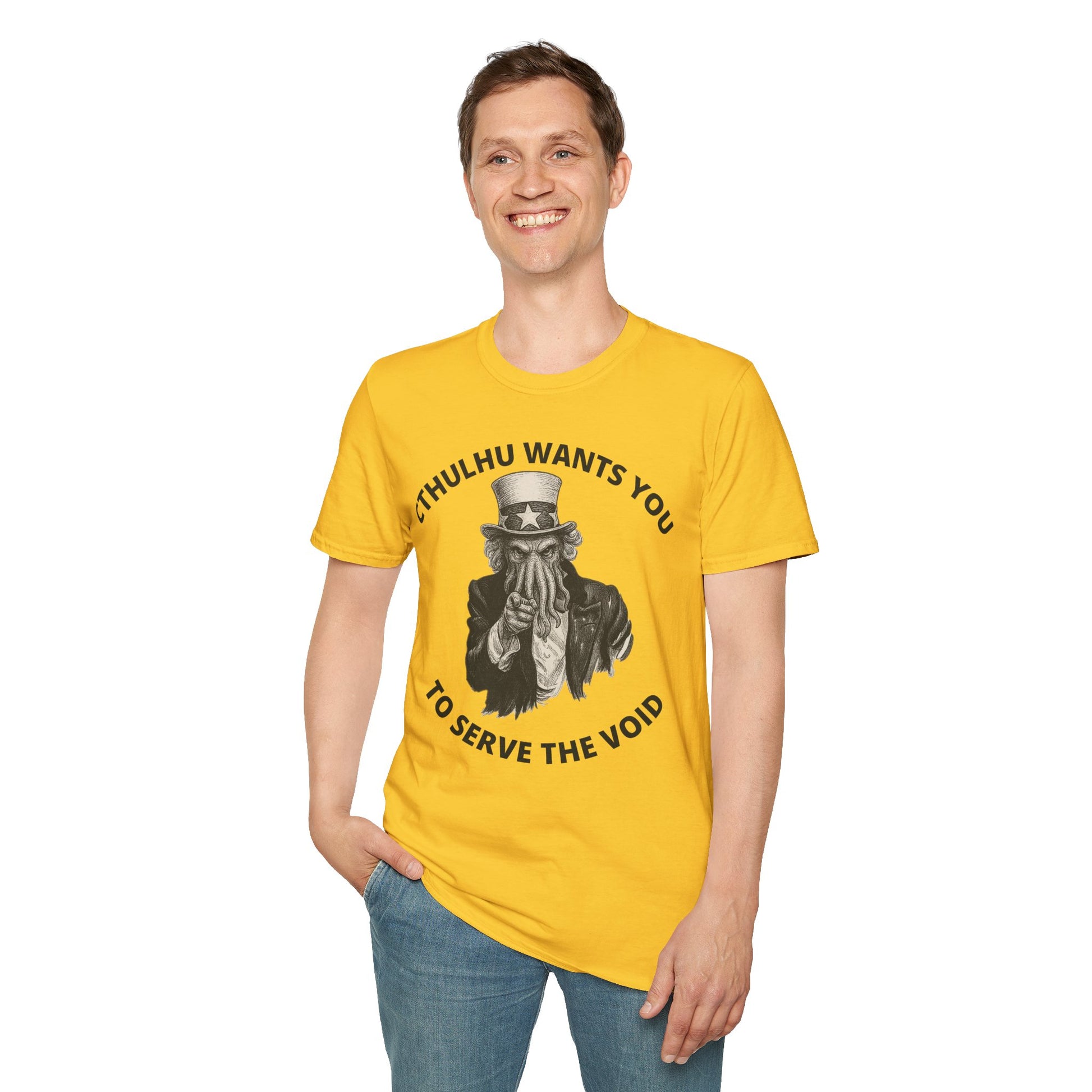 Cthulhu Wants You T-Shirt – Mythos Shirt for HP Lovecraft Fans - WhimSpin - https://whimspin.com