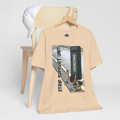Strip Support Unit T-Shirt – Funny Fencing Parent Shirt for Tournament Days