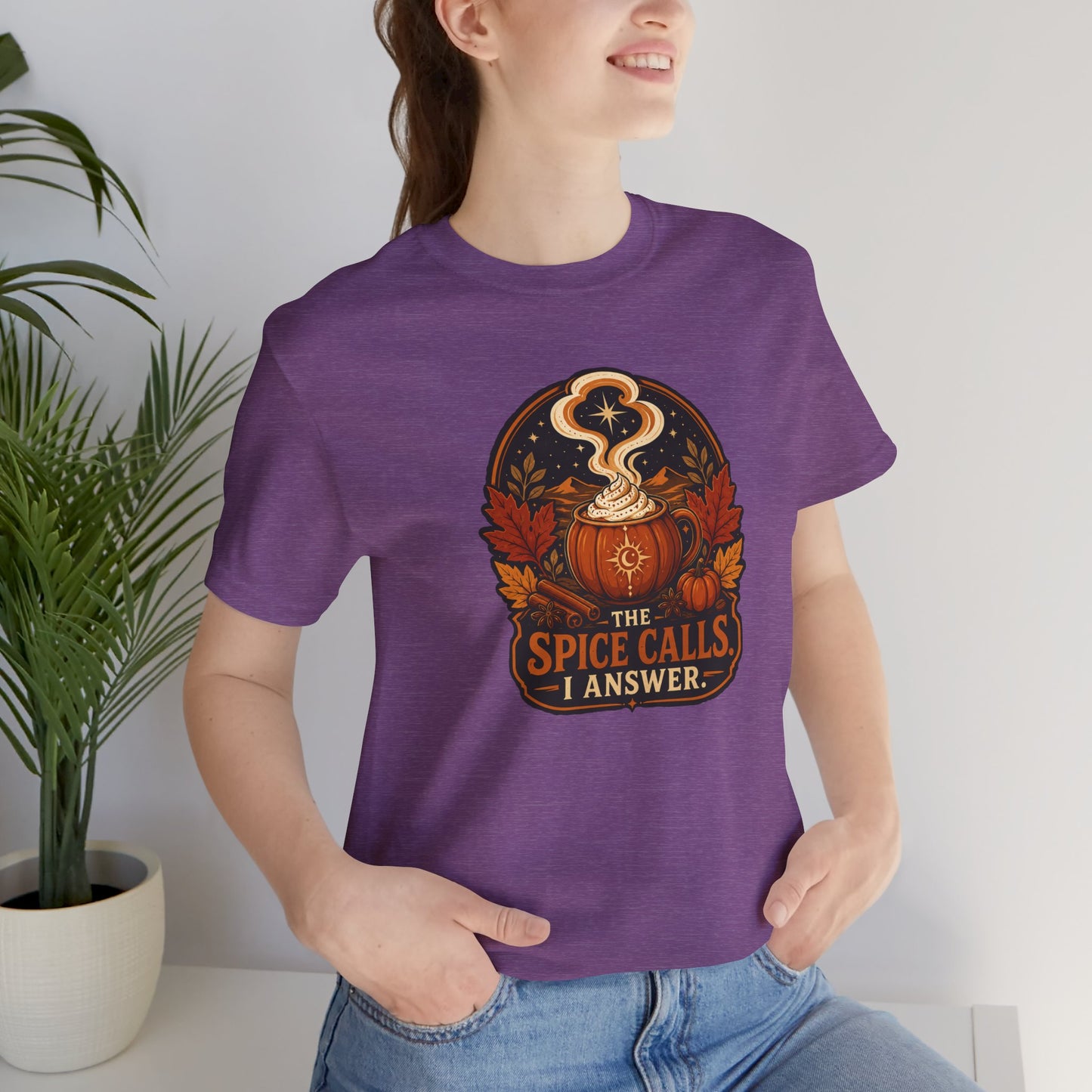 The Spice Calls I Answer T-shirt - WItchy Pumpkin Spice Fall Tee