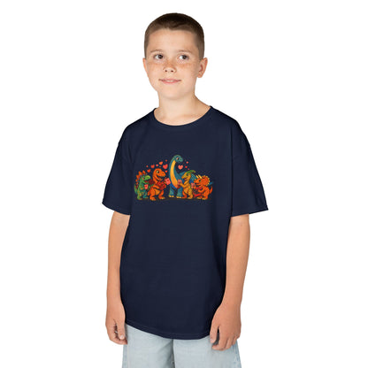 Kids Dinosaur Valentines T-Shirt – Cute Valentine’s Day Dino Tee