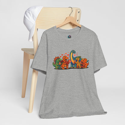 Dinosaur Valentines T-Shirt – Cute Dino Valentine’s Day Tee