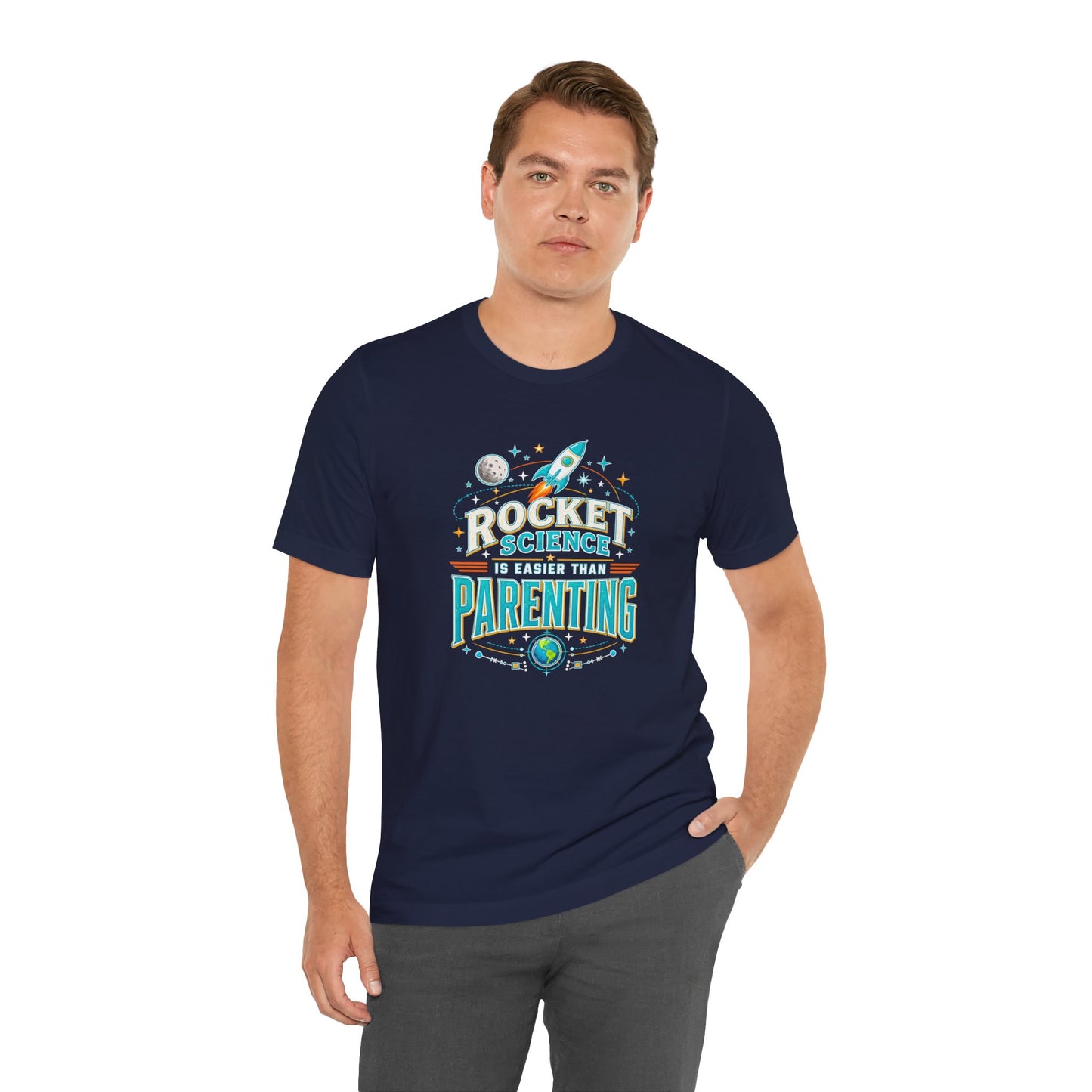 Rocket Science Parenting T-Shirt – Funny Aerospace Parent Tee