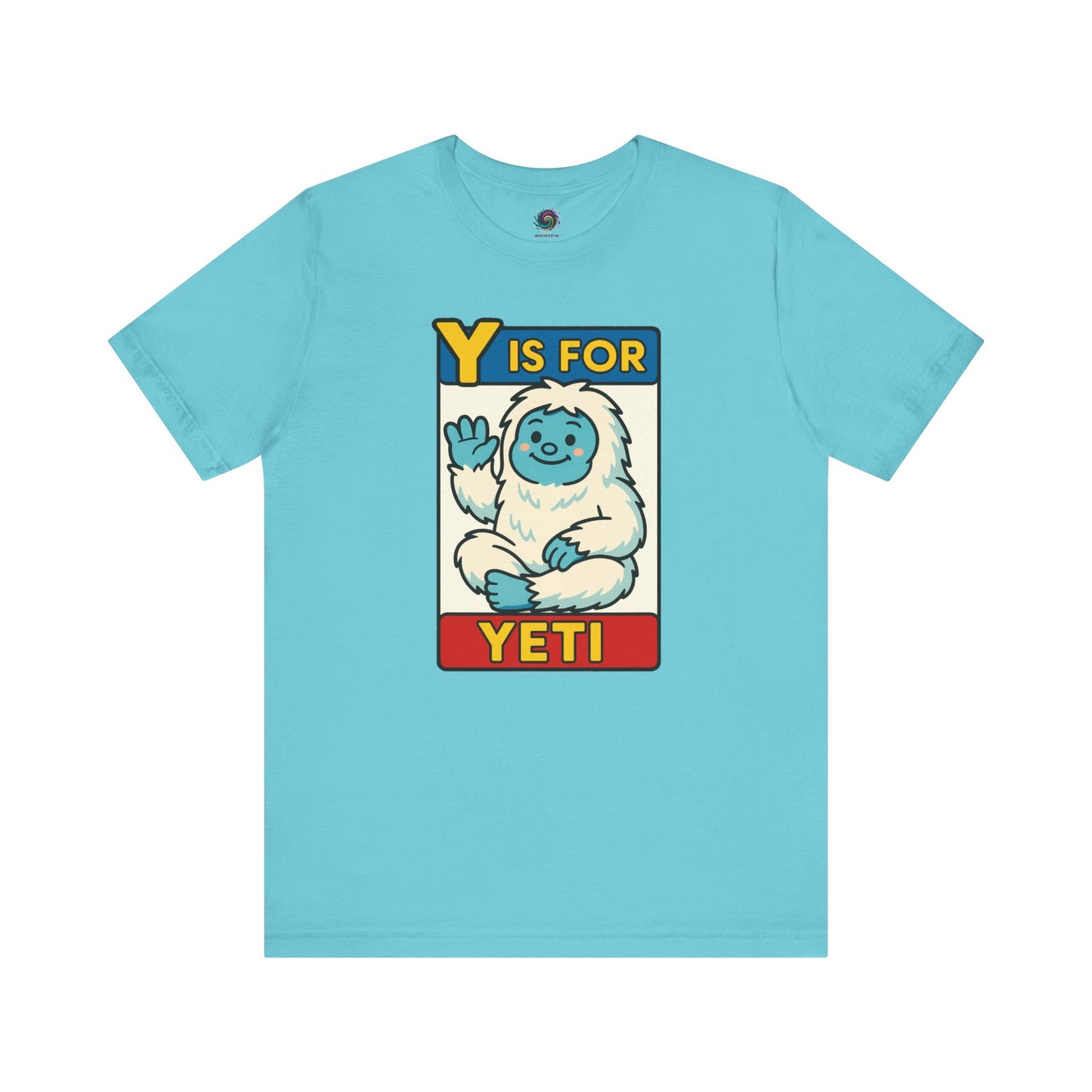 Y Is for Yeti T-Shirt – Cute Winter Monster Tee from the Monster Alphabet Series