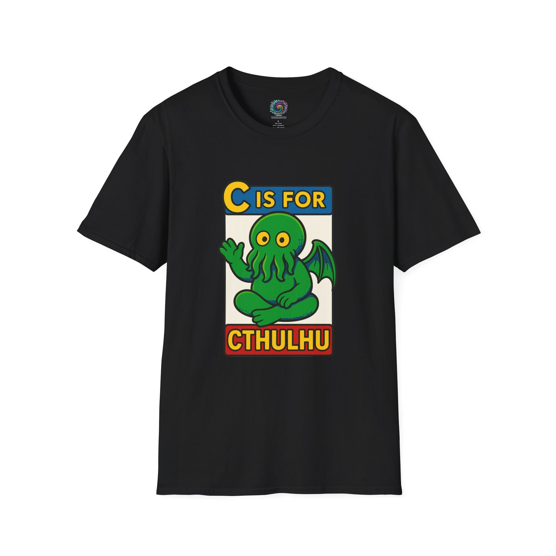 Black "C is for Cthulhu" tshirt
