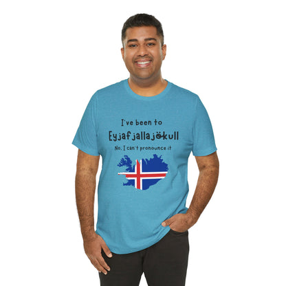 Eyjafjallajökull T-Shirt – Funny Iceland Volcano Travel Merch