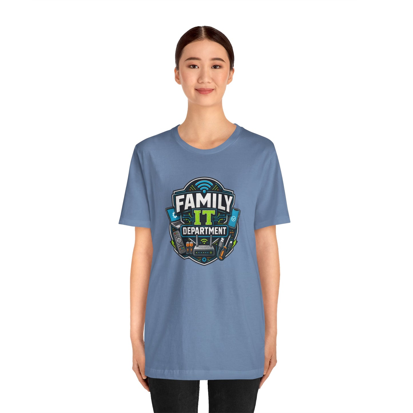 Family IT Department T-Shirt – Funny Household Tech Support Tee