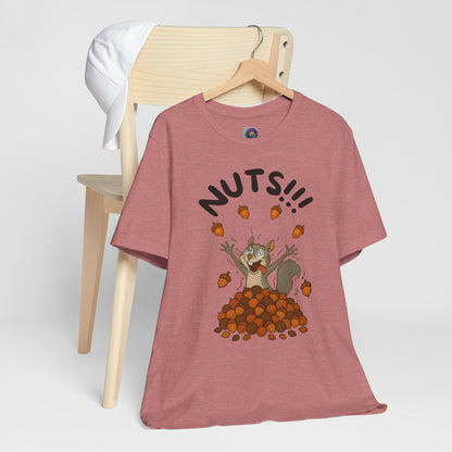 Crazy Squirrel Shirt – Funny Squirrel Nuts T-Shirt for Quirky Style