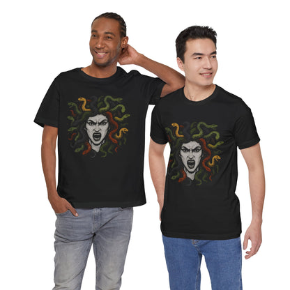 Medusa T-Shirt – Greek Mythology Gorgon Graphic Tee