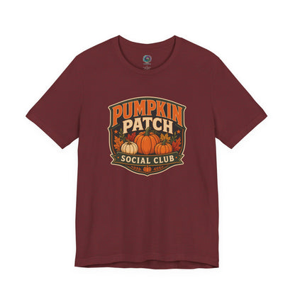 Pumpkin Patch Social Club T-Shirt – Fall Pumpkin Tee