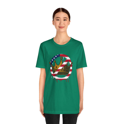 No Kings Protest T-Shirt – Anti-Authoritarian Democracy Graphic Tee