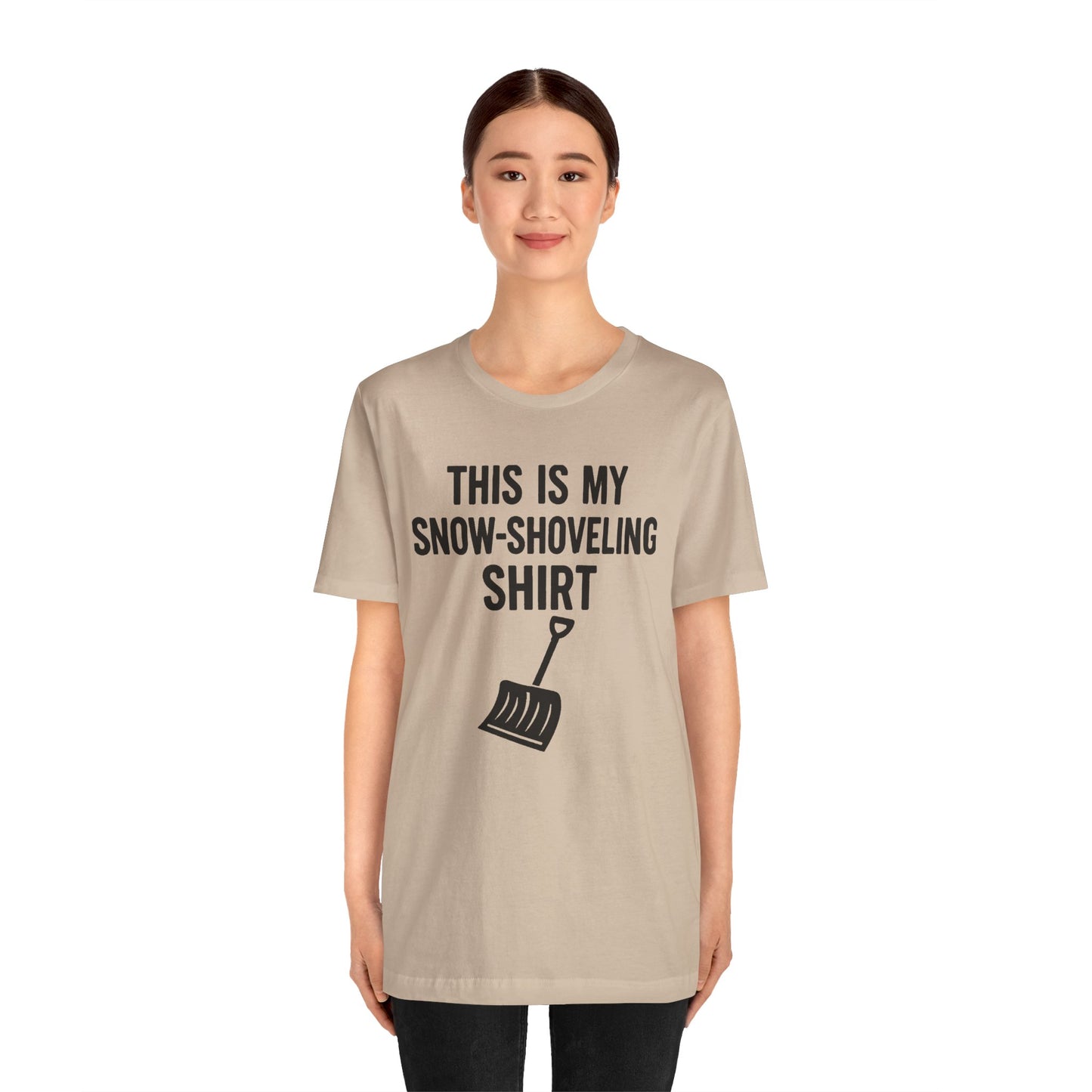 This Is My Snow-Shoveling Shirt – Funny Winter Chore Tee
