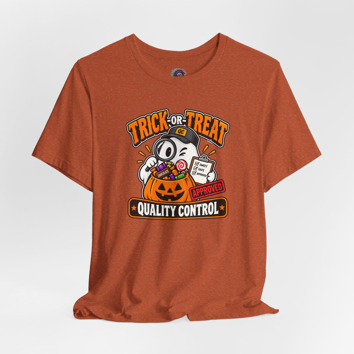 Trick-or-Treat Quality Control T-Shirt – Funny Halloween Candy Tee