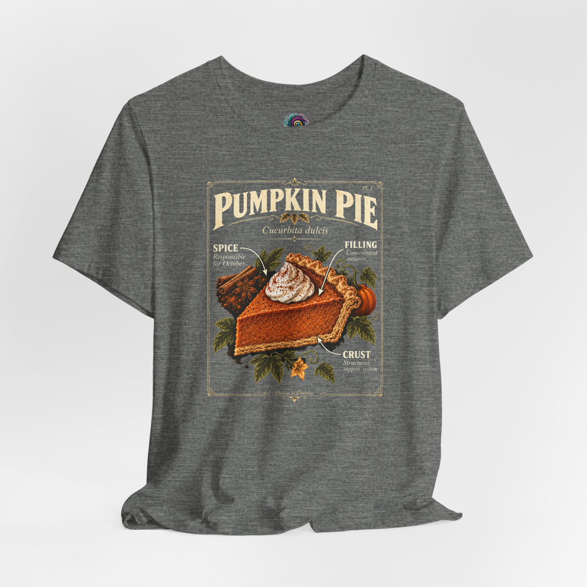 Pumpkin Pie Anatomy T-Shirt – Vintage Thanksgiving Fall Tee