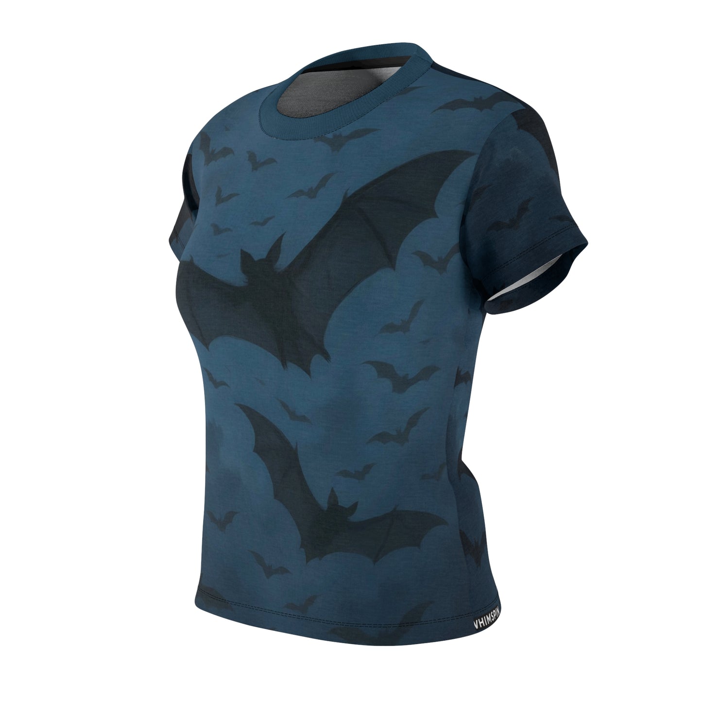 Bats in the Sky Women’s AOP Shirt – Night Sky Bat All-Over Print
