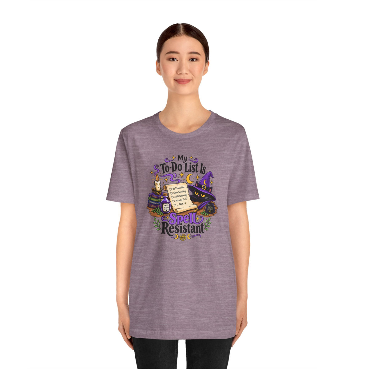 My To-Do List Is Spell Resistant T-Shirt – Funny Witchy ADHD Tee