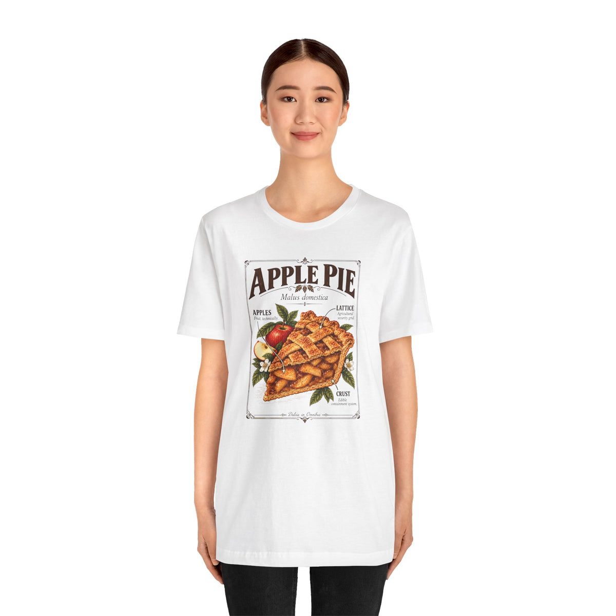 Apple Pie Anatomy T-Shirt – Vintage Thanksgiving Fall Tee
