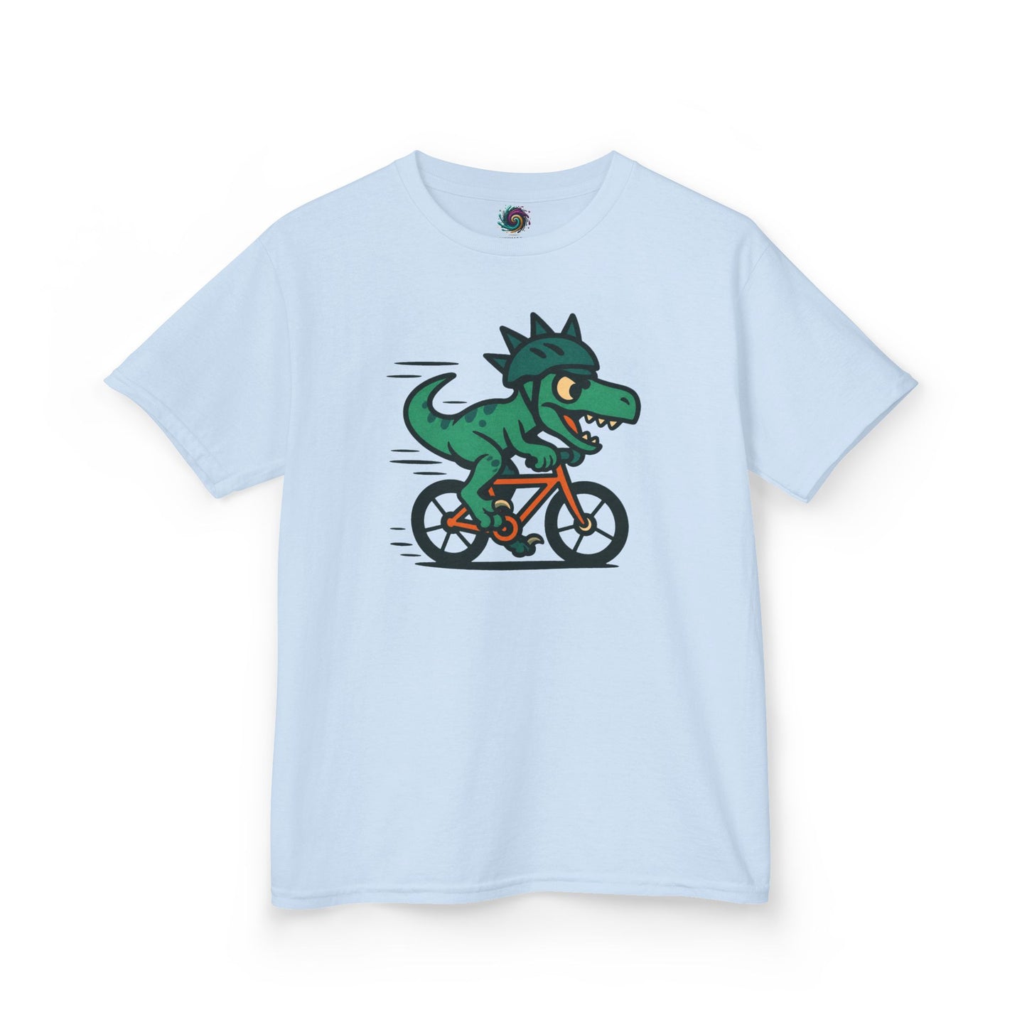 Kids Velociraptor Bike T-Shirt – Funny Dino Velo Tee