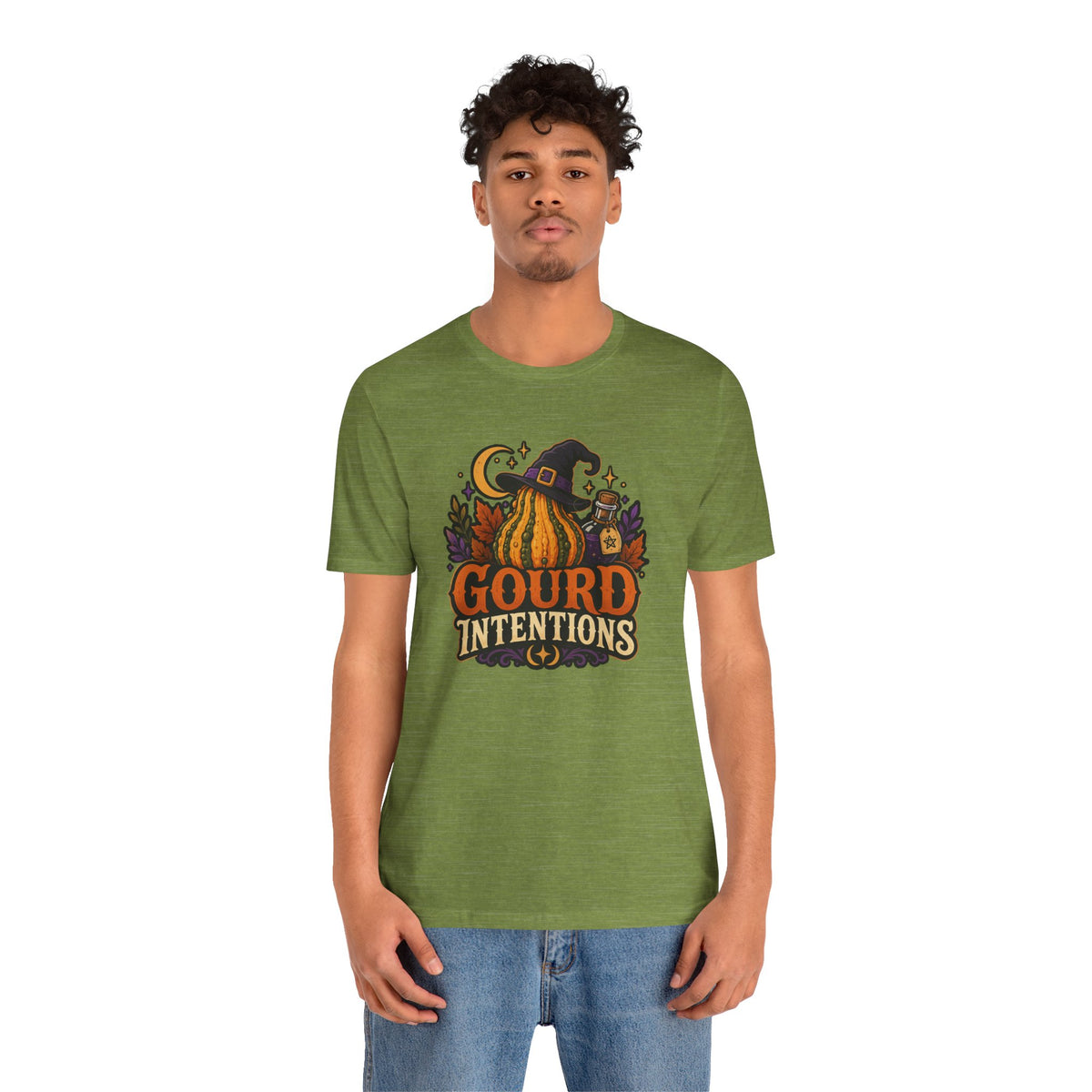 Gourd Intentions T-Shirt – Funny Witchy Fall Pumpkin Tee
