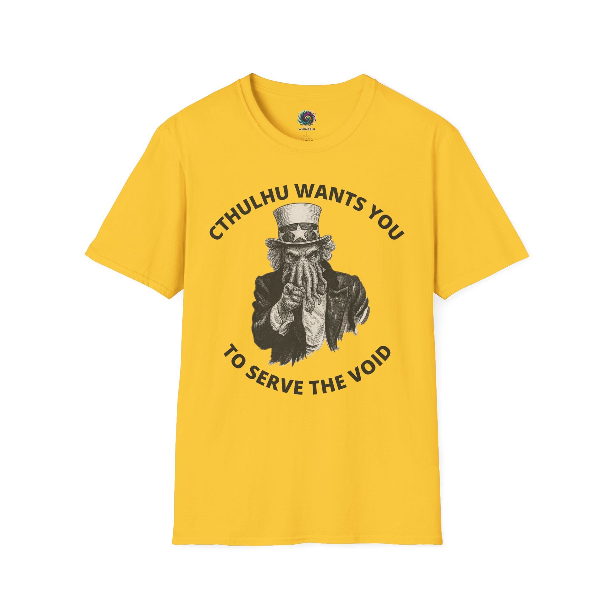 Cthulhu Wants You T-Shirt – Mythos Shirt for HP Lovecraft Fans - WhimSpin - https://whimspin.com
