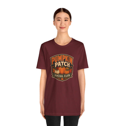 Pumpkin Patch Social Club T-Shirt – Fall Pumpkin Tee