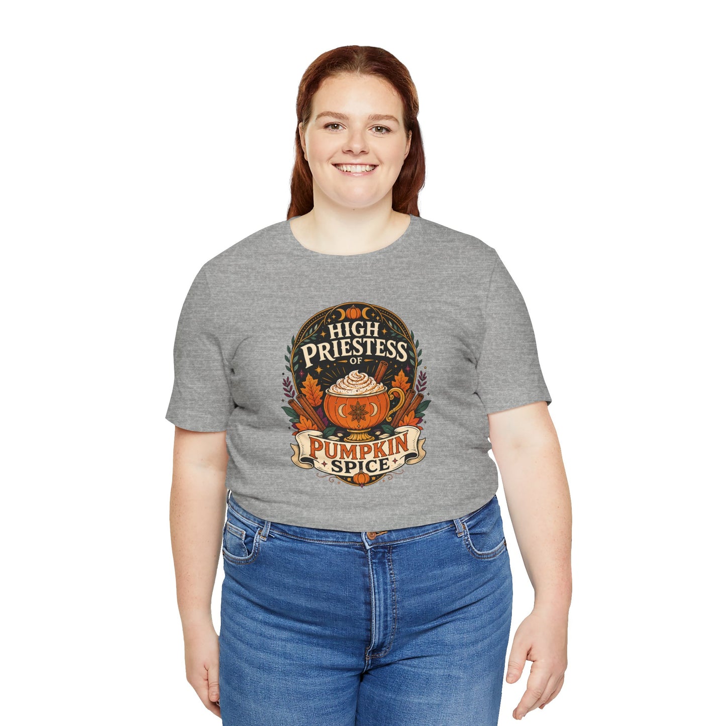 High Priestess of Pumpkin Spice T-Shirt – Funny Fall Tee