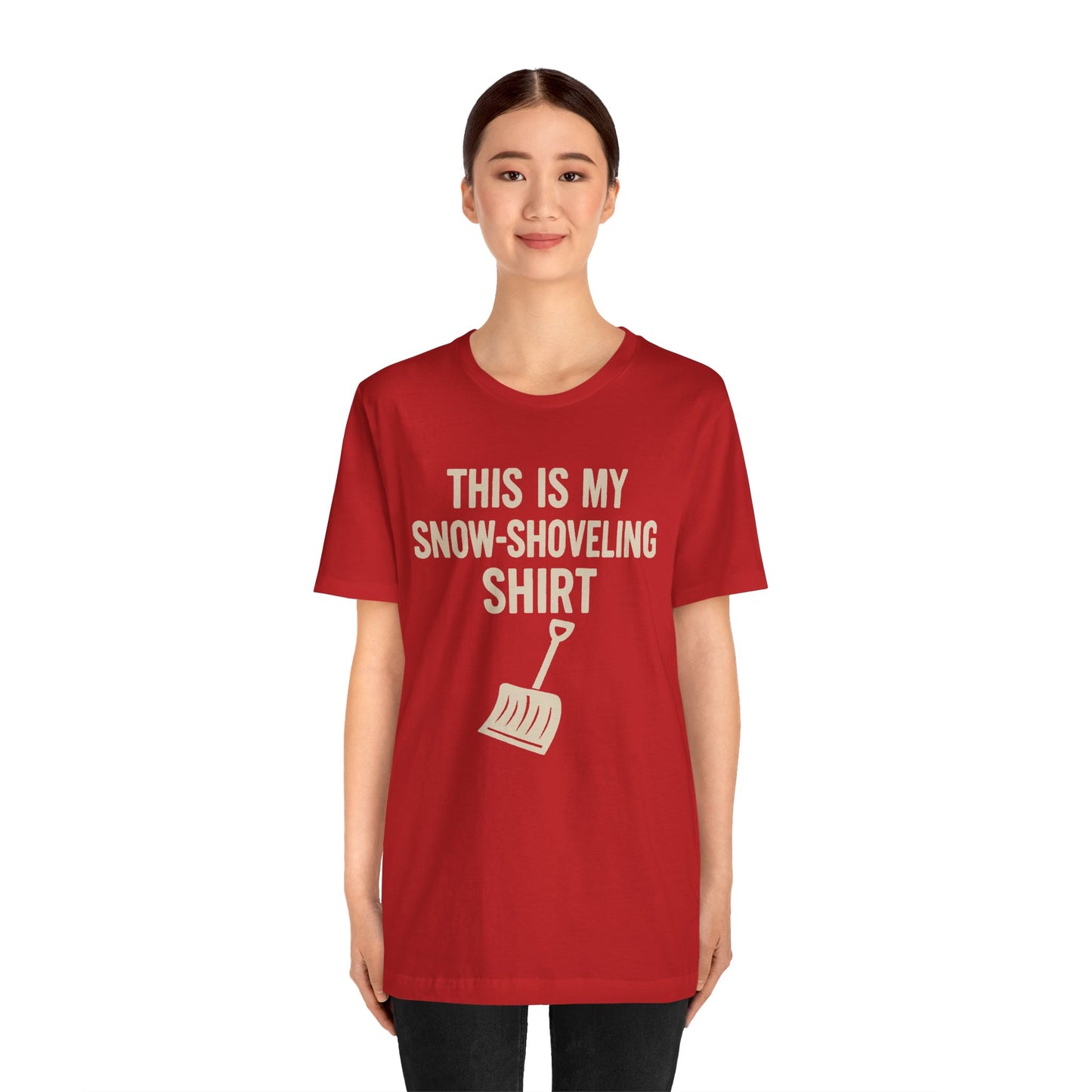 This Is My Snow-Shoveling Shirt – Funny Winter Chore Tee