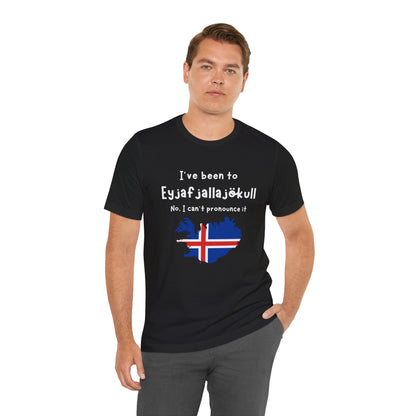 Eyjafjallajökull T-Shirt – Funny Iceland Volcano Travel Merch