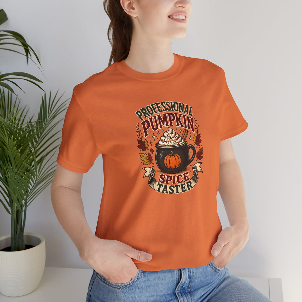 Professional Pumpkin Spice Taster T-Shirt – Funny Fall Coffee Tee