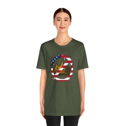 No Kings Protest T-Shirt – Anti-Authoritarian Democracy Graphic Tee
