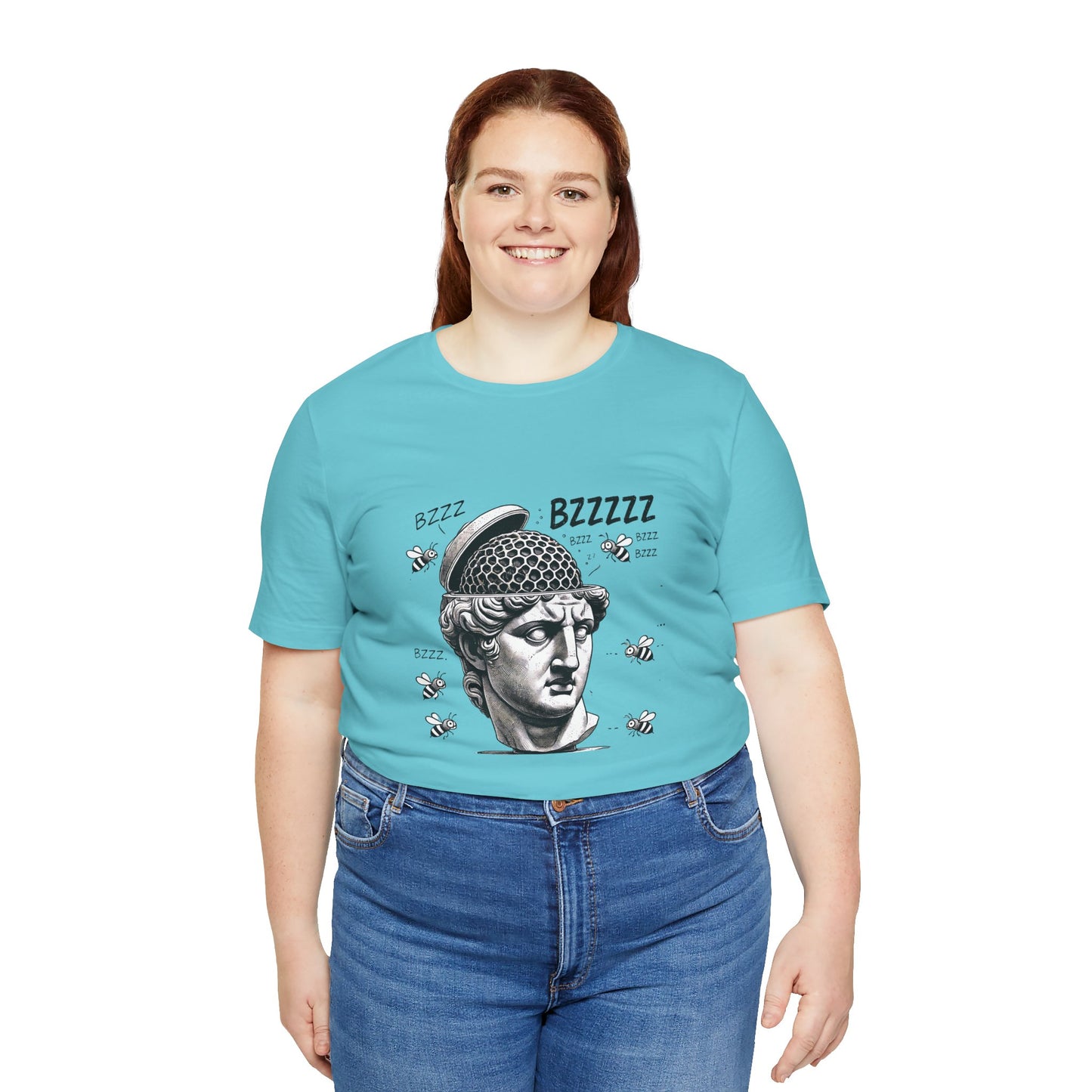 Hive Mind T-Shirt – Surreal Bee Group Think Parody Tee