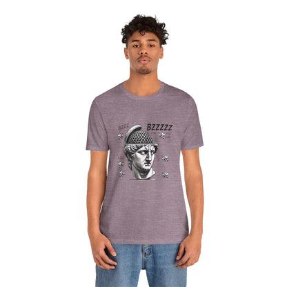 Hive Mind T-Shirt – Surreal Bee Group Think Parody Tee
