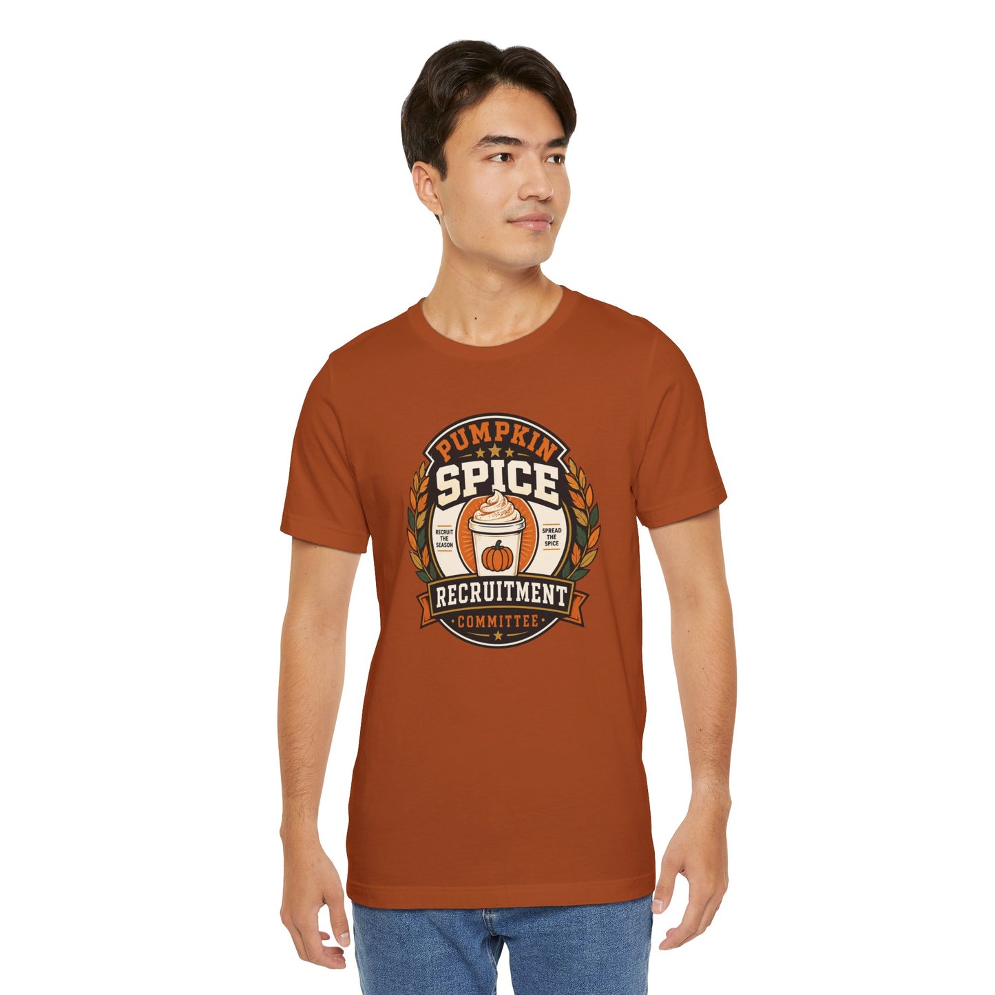 Pumpkin Spice Recruitment Committee T-Shirt – Funny Fall Tee