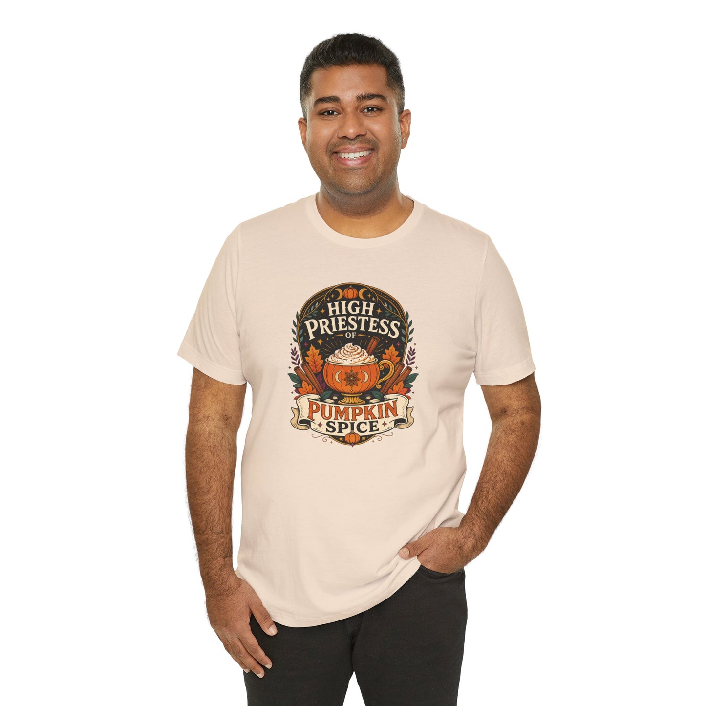 High Priestess of Pumpkin Spice T-Shirt – Funny Fall Tee