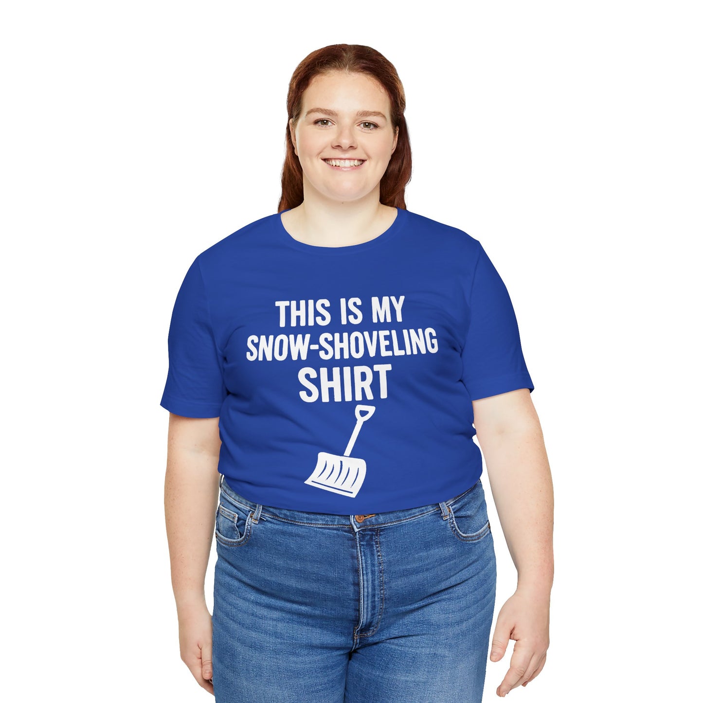 This Is My Snow-Shoveling Shirt – Funny Winter Chore Tee
