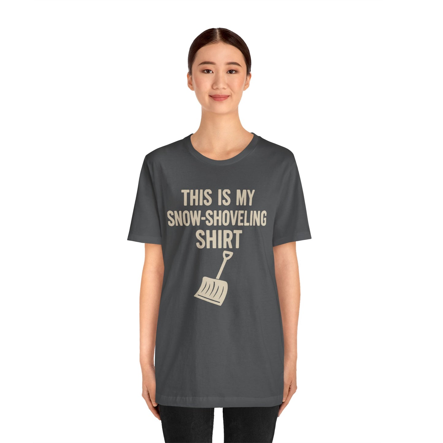 This Is My Snow-Shoveling Shirt – Funny Winter Chore Tee