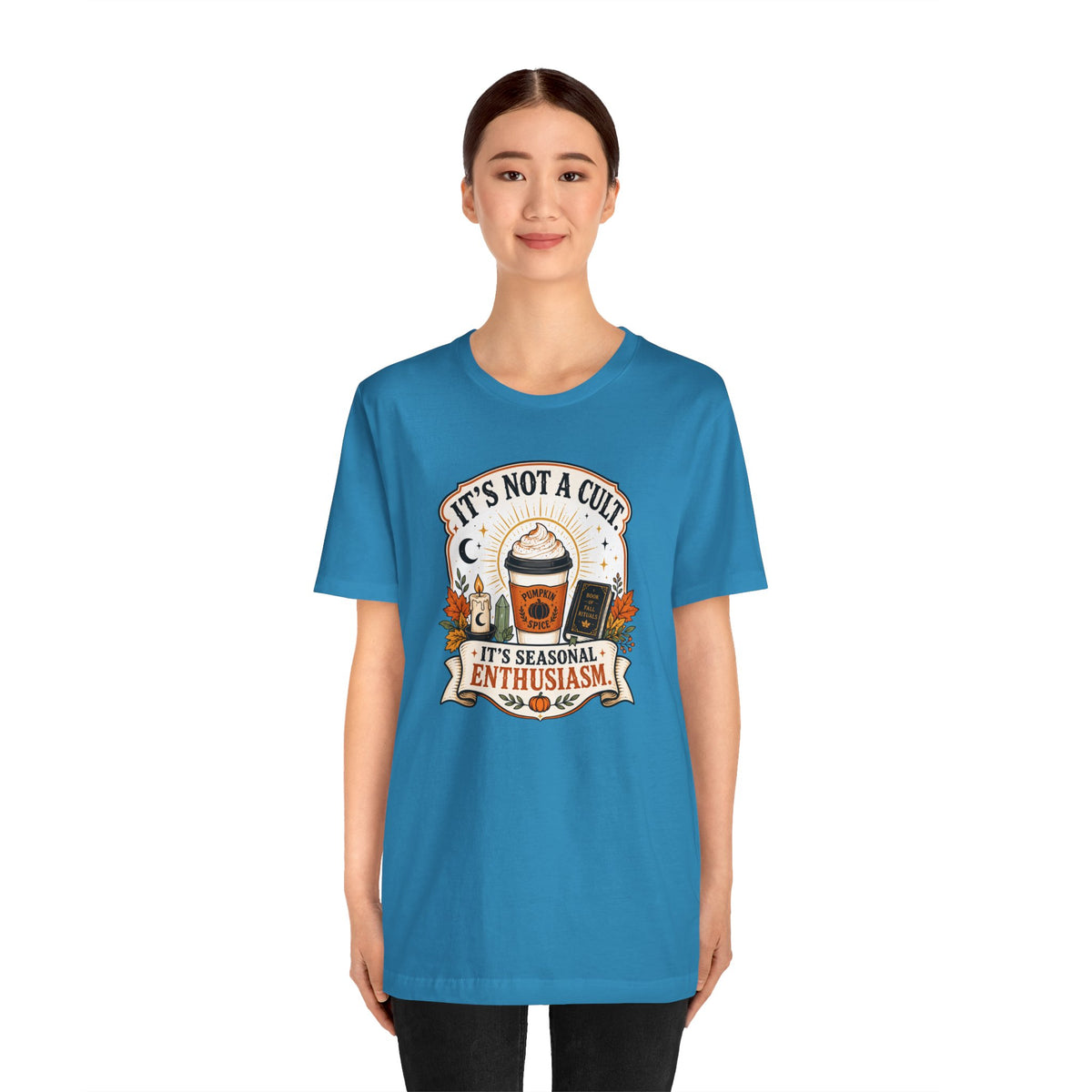 It’s Not a Cult Pumpkin Spice T-Shirt – Funny Fall Tee