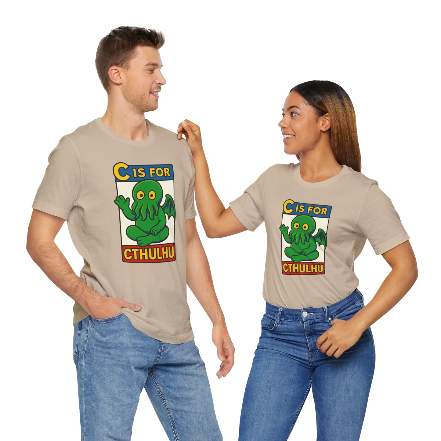 C is for Cthulhu Graphic Tee – Funny Cthulhu Shirt