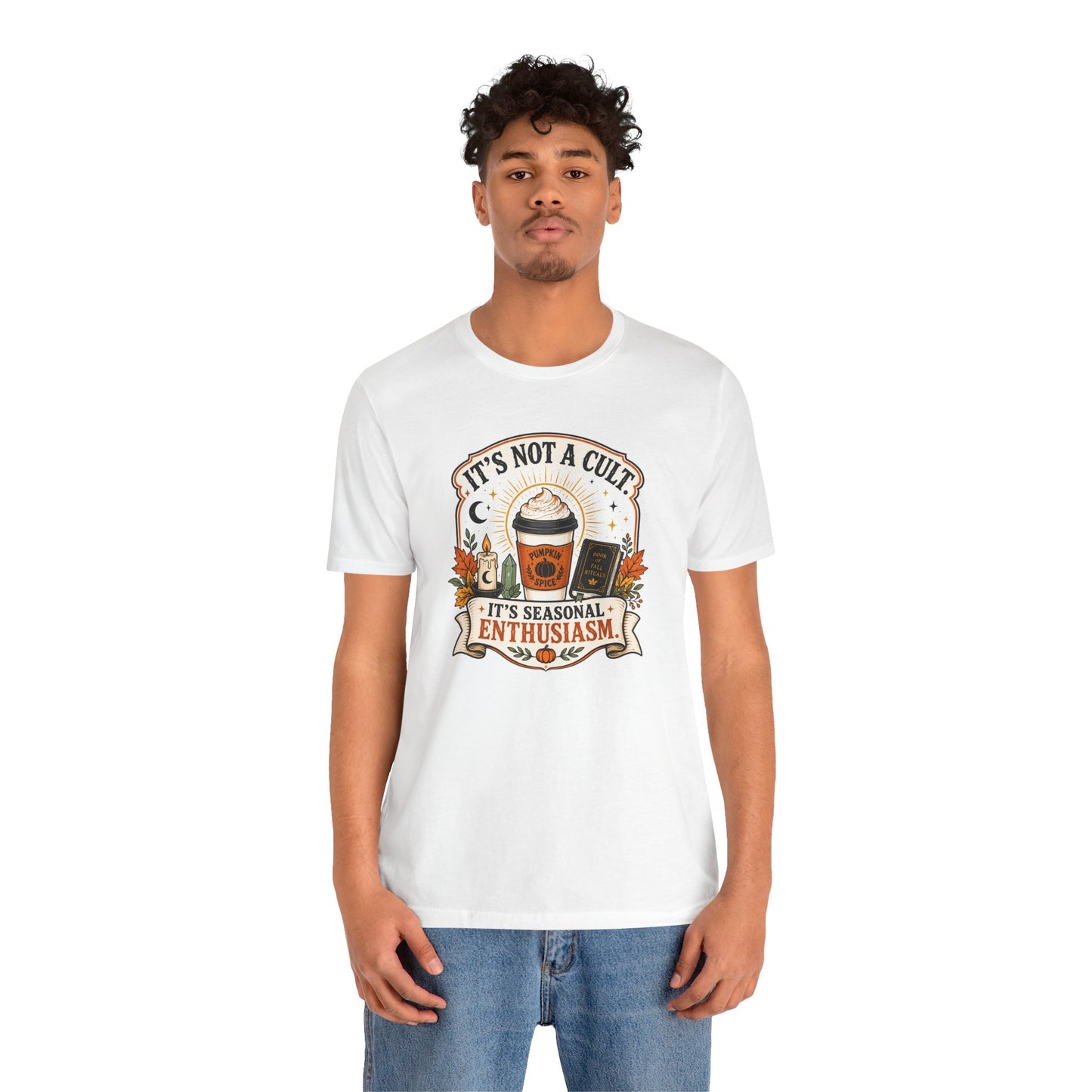 It’s Not a Cult Pumpkin Spice T-Shirt – Funny Fall Tee