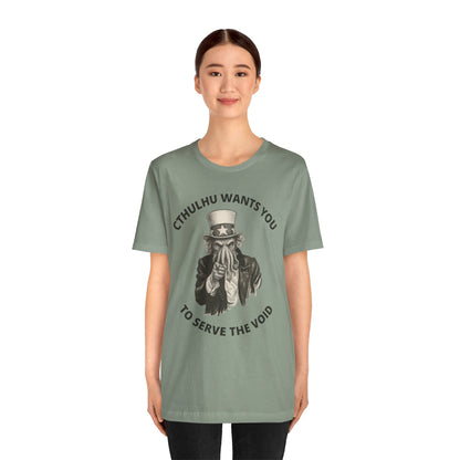 Cthulhu Wants You T-Shirt – Mythos Shirt for HP Lovecraft Fans