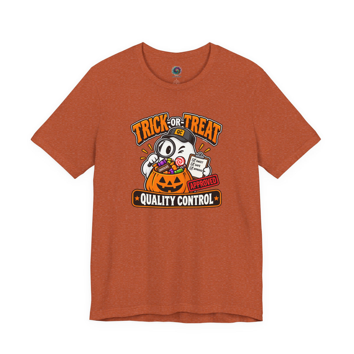 Trick-or-Treat Quality Control T-Shirt – Funny Halloween Candy Tee
