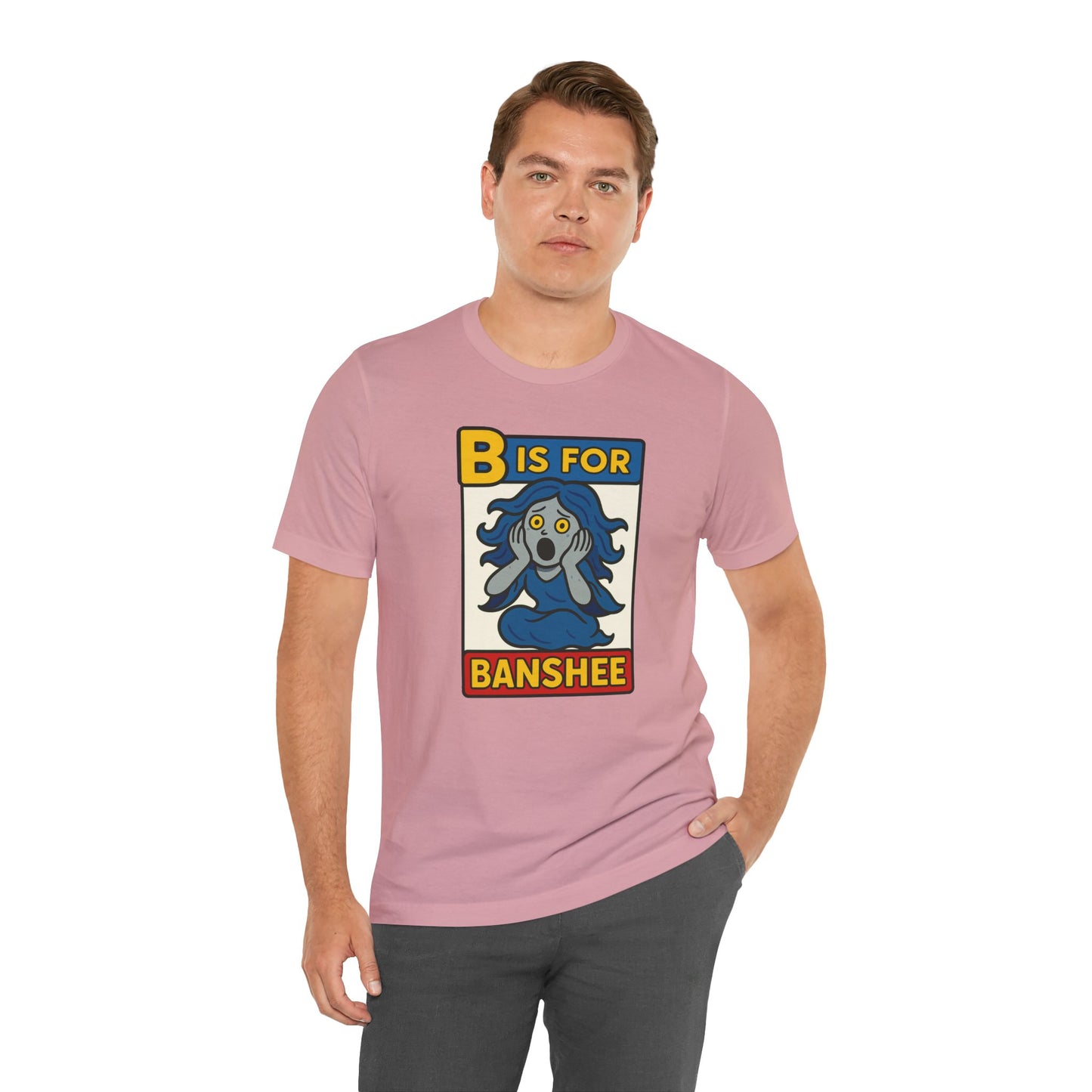 B is for Banshee T-Shirt – Funny Halloween Legend Alphabet Tee