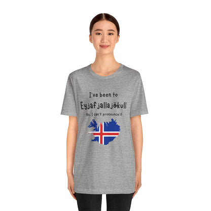 Eyjafjallajökull T-Shirt – Funny Iceland Volcano Travel Merch