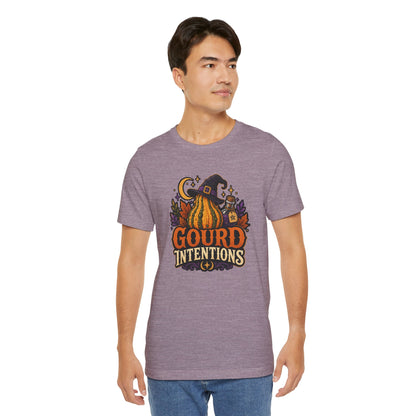 Gourd Intentions T-Shirt – Funny Witchy Fall Pumpkin Tee