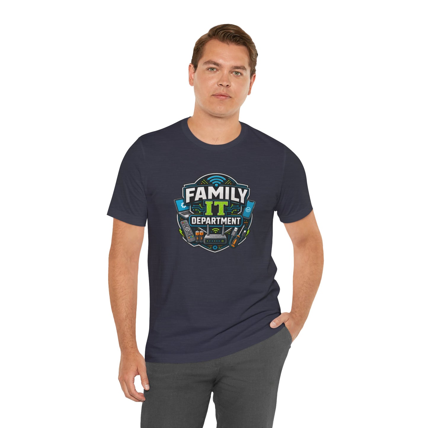 Family IT Department T-Shirt – Funny Household Tech Support Tee