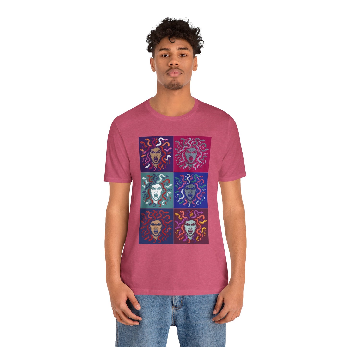 The Female Gaze Medusa T-Shirt – Feminist Pop Art Tee